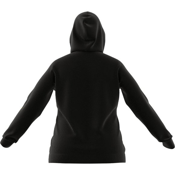 New ADIDAS Plus Size Zippered Logo-Sleeve Hoodie - Picture 5 of 7